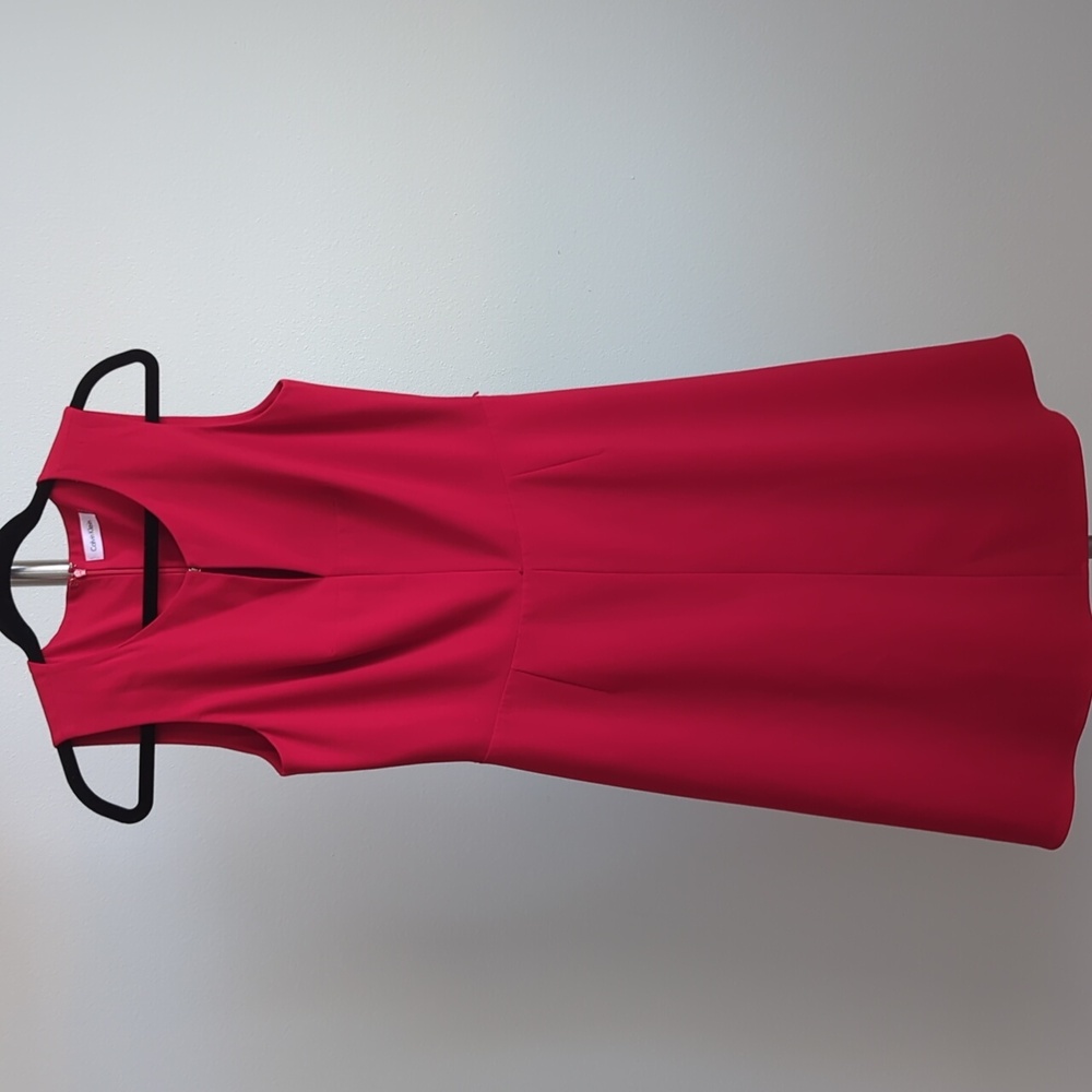Calvin Klein Red Cocktail Dress size 10